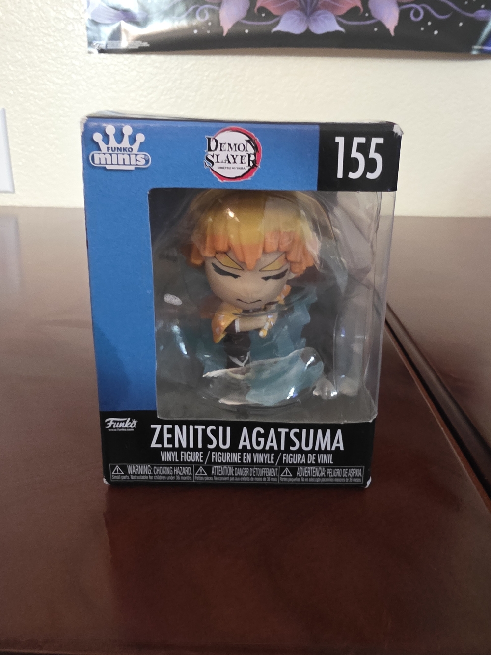 Funko Mini #155 Zenitsu Agatsuma Mini Figure - Yellow, Orange, Blue